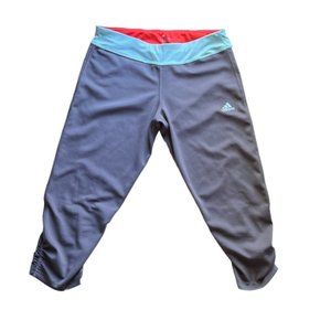 Adidas Climate Grey Training Capris - (Medium)